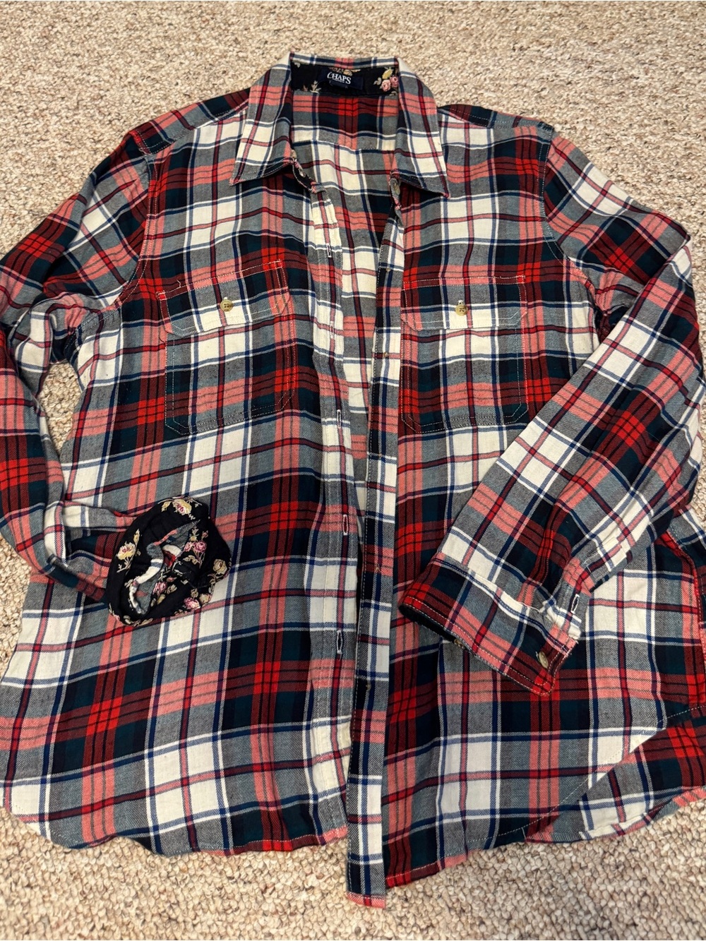 Chaps Ralph Lauren Plaid Button-Down Shirt